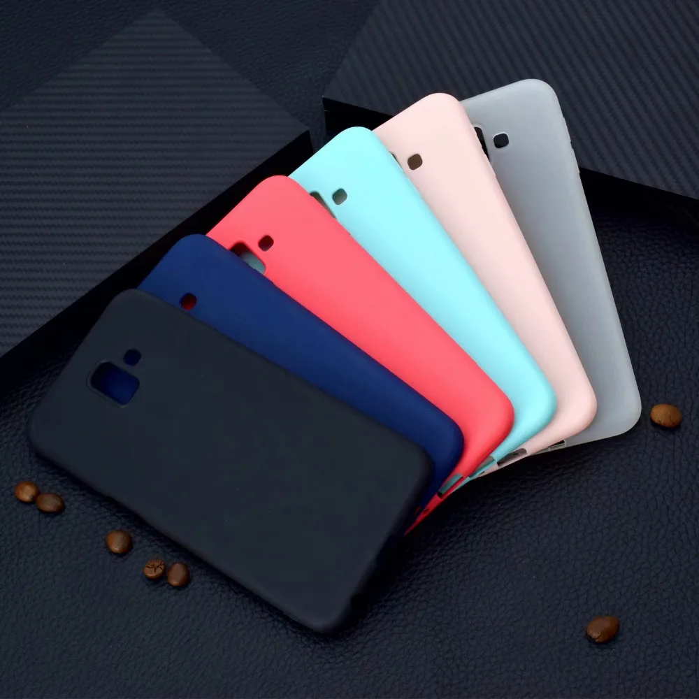 

Ultra-thin Candy Color TPU Case for Samsung J6Plus J4Plus Case Soft Silicon Case Coque for Galaxy J6Plus J4Plus Case Cover