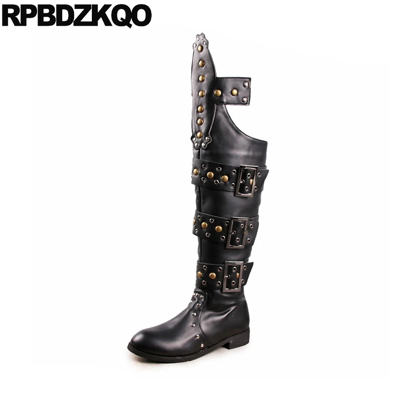 stylish leather boots