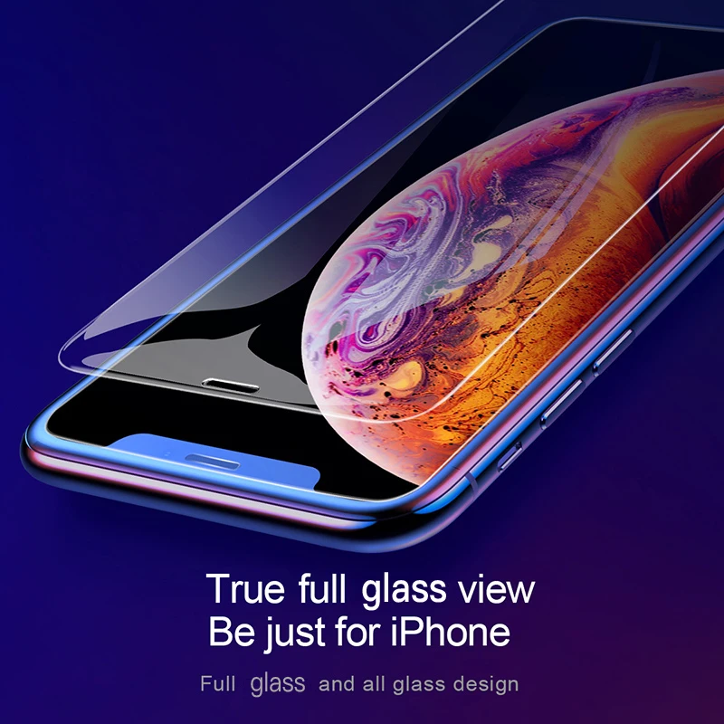 Защитная пленка Baseus 0,3 мм для iPhone X Xs Max XR из закаленного стекла, передняя крышка, защитная пленка из закаленного стекла для iPhone Xsmax