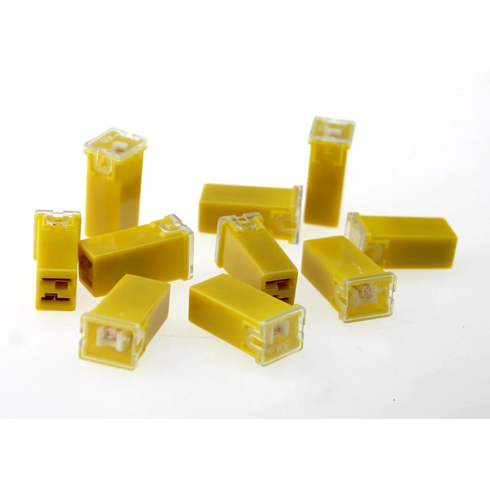 Buy 10 Pcs car DC 32V 60A PAL fuse 2 Terminal Plug In
