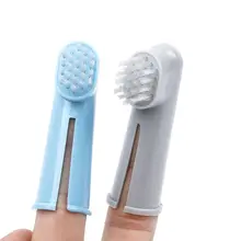 3 шт., Мягкая зубная щетка с двойной головкой для домашних животных, мишка, собака, кошка, щетка для ухода за зубами щенка, чистящая щетка, инструменты для ухода за домашними животными, горячая распродажа