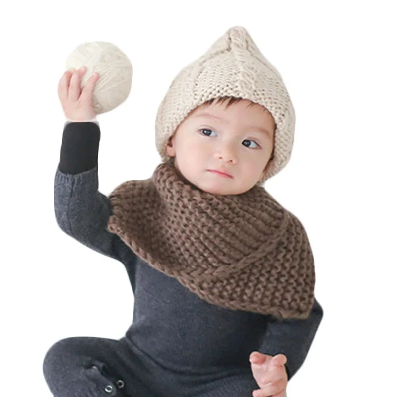 Cozy Soft Warm Feeling Toddler Girl Boy Infinity scarf for winter Autumn