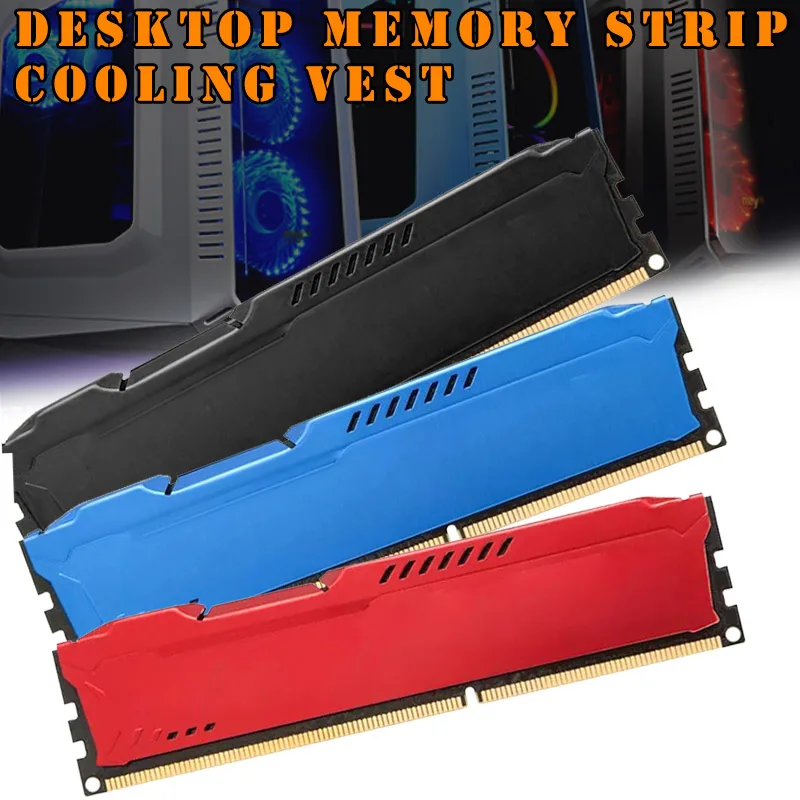 1 шт. радиатор памяти кулер жилет охлаждения рабочего стола для DDR2 DDR3 DDR4