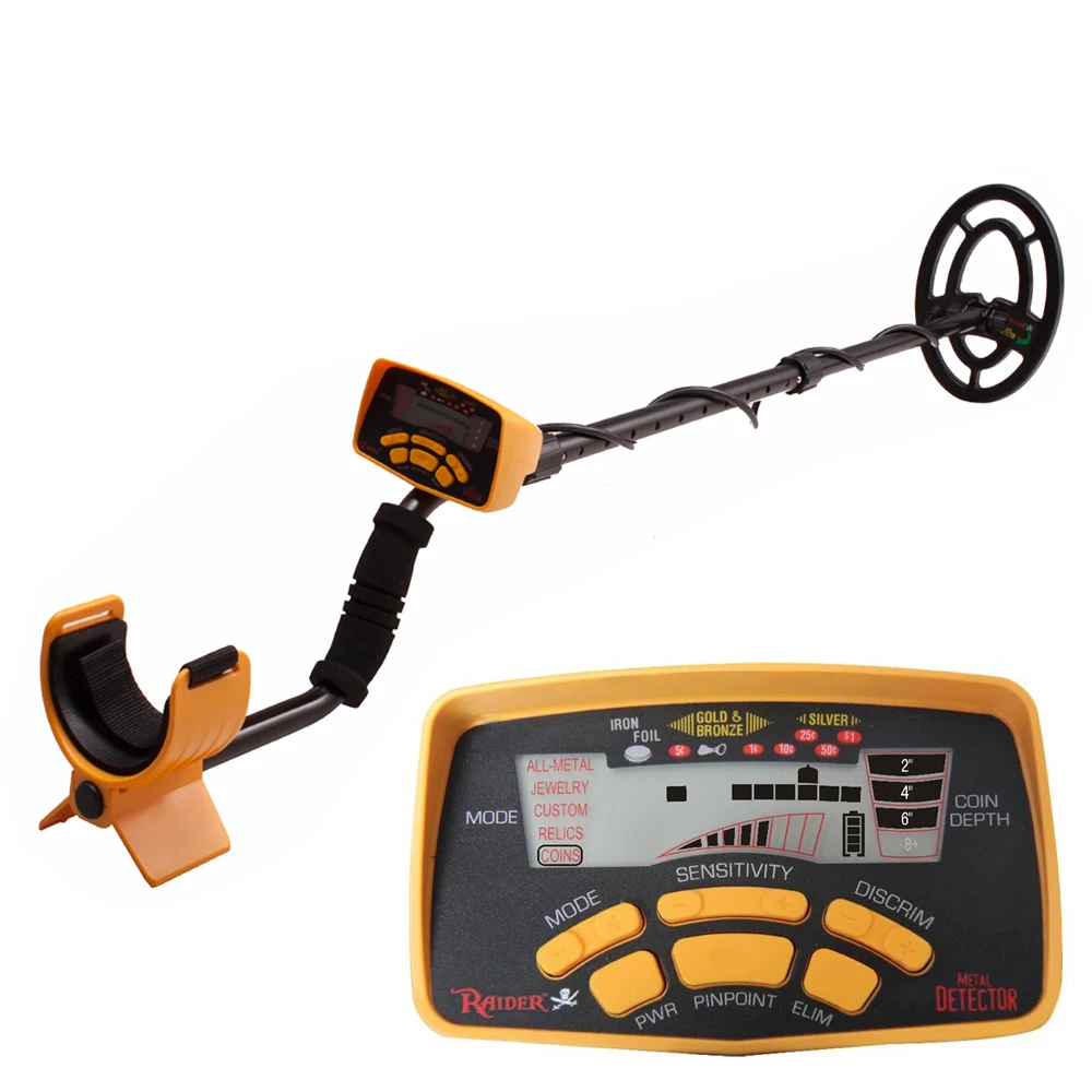 

Professional Metal Detector High Performance Underground Metal Detector MD6250 Three Detect Mode Coins Jewelry All Metal MD-6250