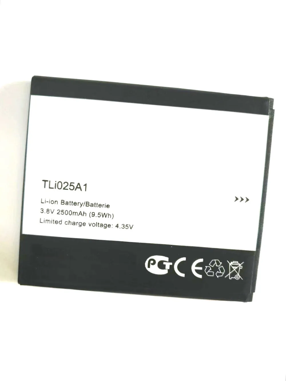 Westrock 2500mAh TLi025A1 battery for Alcatel One Touch POP 4 5051D