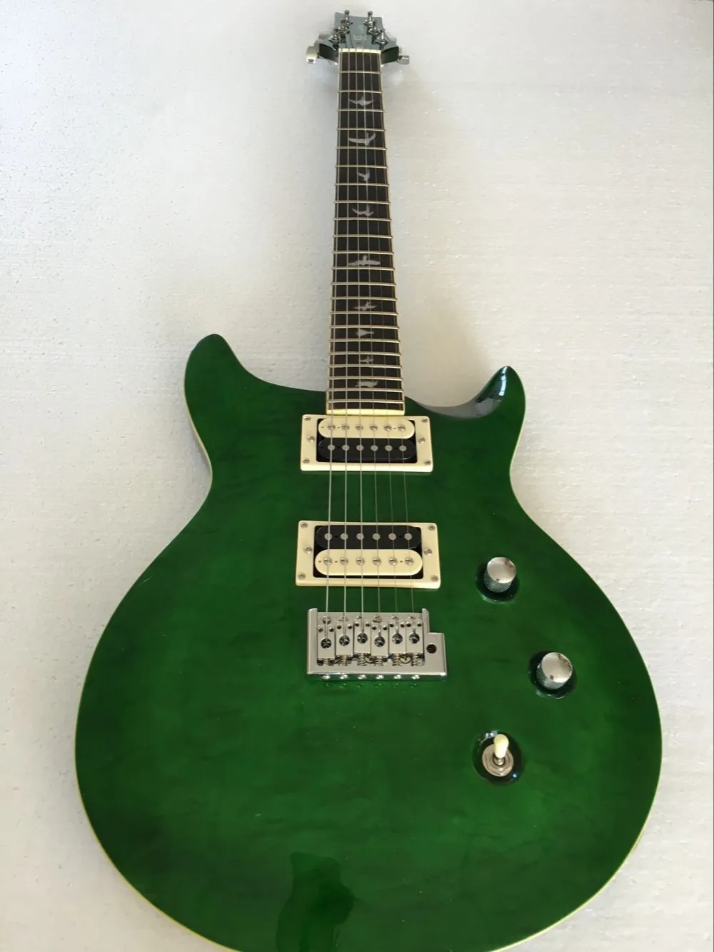 

2016 the latest factory, green PRS water ripple cover + free shipping