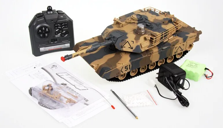 remote control firing tank