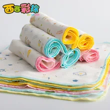 5 шт. 30*30 см хлопок мультфильм Водонепроницаемый детские нагрудники 6 слоев мягкой новорожденный малыш Кормление детские saliva Полотенца для детей возрастом до 2 лет