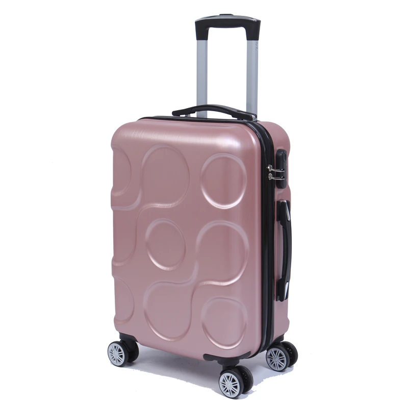 

Woman Travel suitcase business ABS trolley case students Travel waterproof luggage 24/20inch Boarding box travel bags with wheel