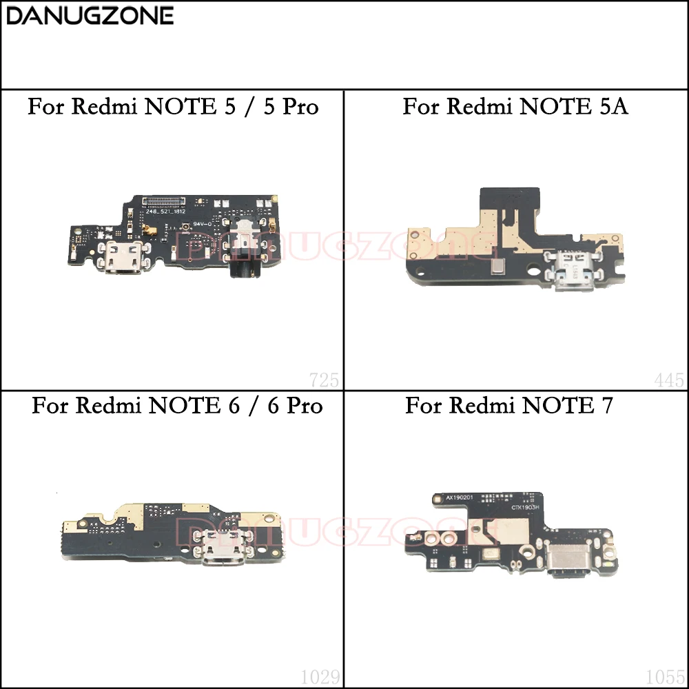 

USB Charging Port Dock Plug Socket Jack Connector Charge Board Flex Cable For Xiaomi Redmi NOTE 7 / Redmi NOTE 5 PRO 6