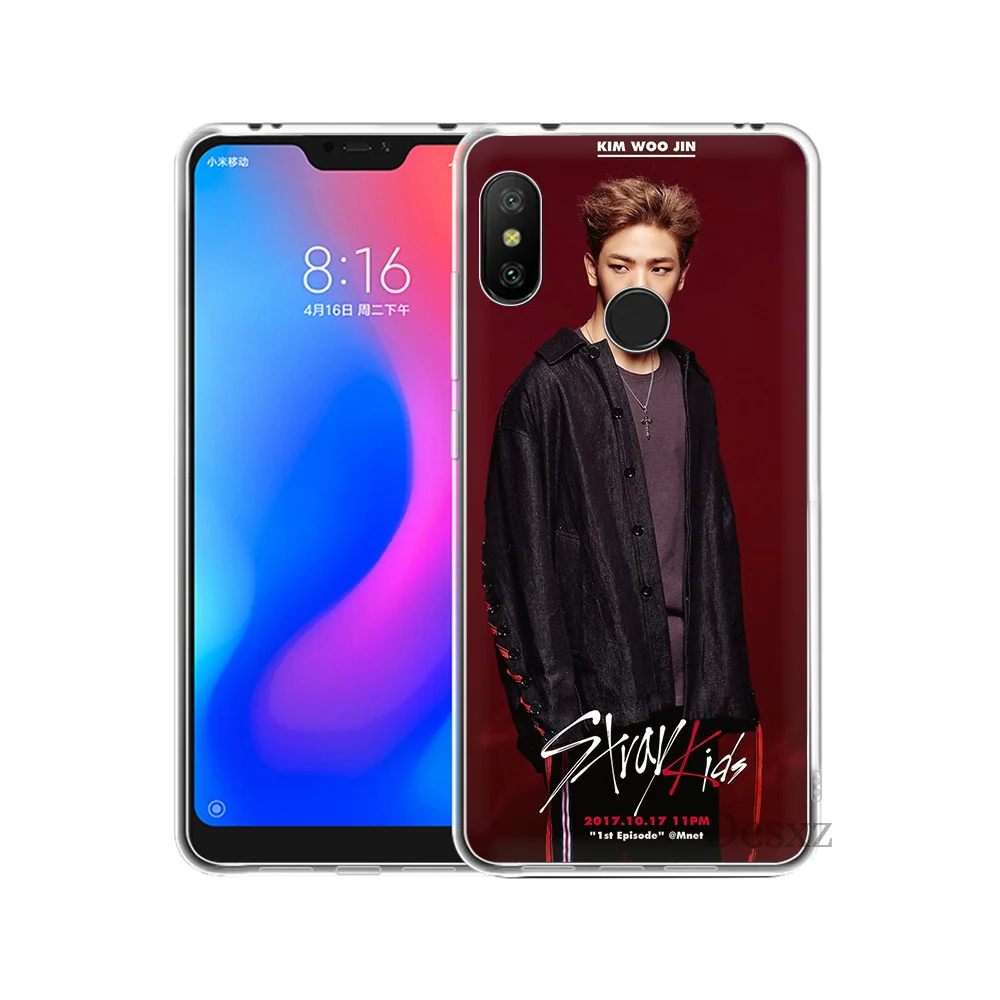 Gerleek Stray Kids KPop Жесткий Чехол для Xiaomi Mi 5 телефона 6 8 9 9E 5S MAX 3 A1 A2 5X 6X Lite F1 Mix 2S защитный