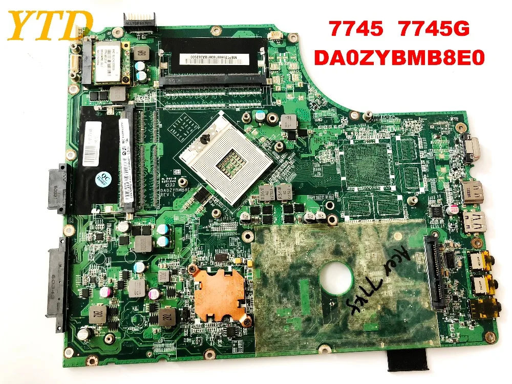 

Original for ACER 7745 laptop motherboard 7745 7745G DA0ZYBMB8E0 tested good free shipping