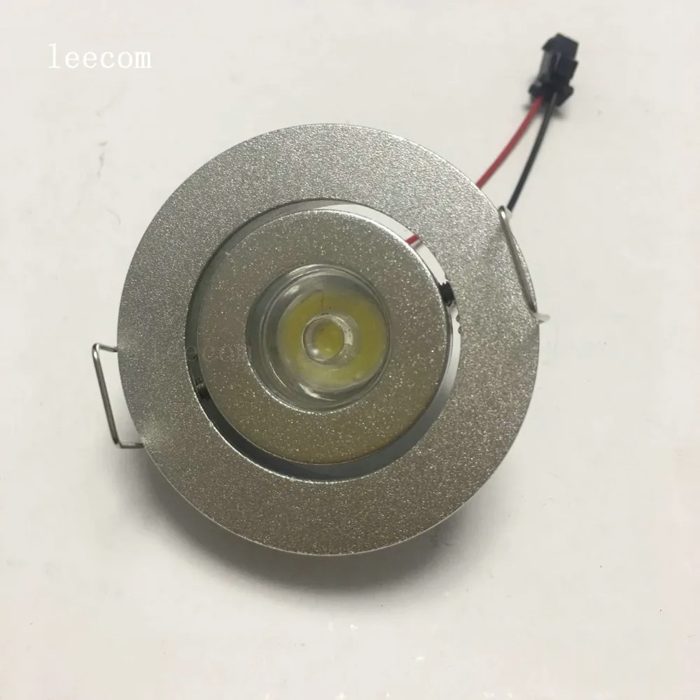 

10pcs/lot Mini LED Cabinet Spotlights 95-265v CREE LED Recessed Cabinet Spot light Diameter 52mm Include Led Driver