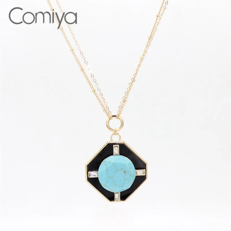 Comiya AliExpress ожерелье s для женщин цинковый сплав золотой цвет цепи заявление