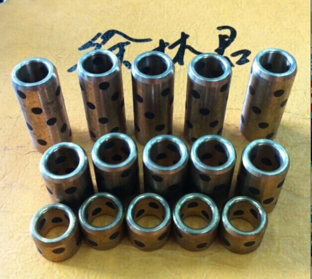 オイルフリーブッシングmpbz8 グラファイト銅スリーブ 固体インレイグラファイト自己潤滑油のベアリング Sleeve Sleeve Self Lubricating Copper Sleevesleeve Bush Aliexpress