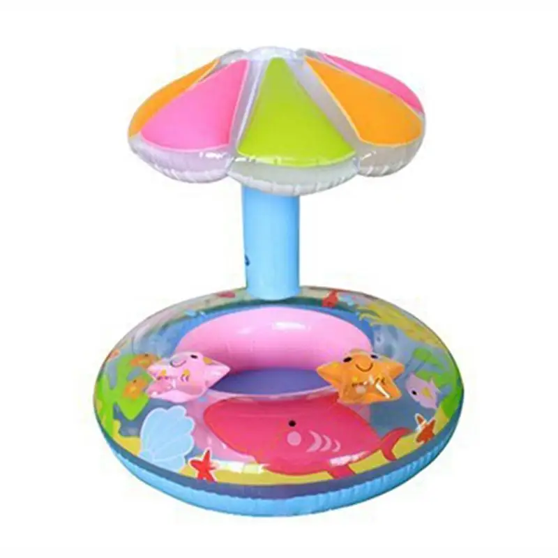 لطيف الاطفال طفل الطفل نفخ السباحة لفات بركة السباحة الدائري مقعد تعويم قارب الرياضات المائية