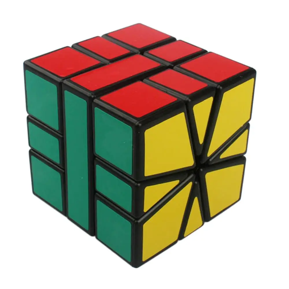 Shengshou квадратный-1 SQ1 Square One 3x3x3 Скорость Magic Cube Puzzle Кубы Игрушечные лошадки для детей детская