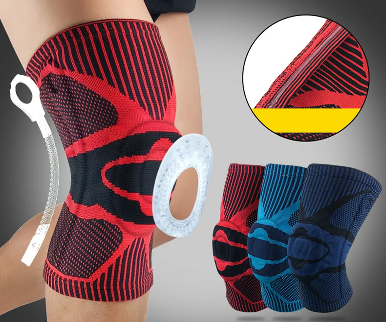 

1 pcs Knee sleeve protector brace support arthritis bandage elastic football soccer basketball volleyball muscle compression
