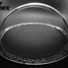 JMX 9 дюймов акрил/PC Крытый/Открытый CCTV Замена прозрачный корпус для купольной камеры безопасности купольная камера крышка