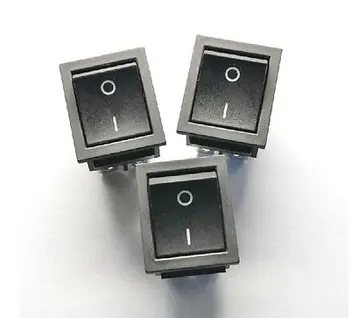

10pcs DPDT On/Off KCD4-202 Double Pole Double Throw 6 Pin Rocker Switch