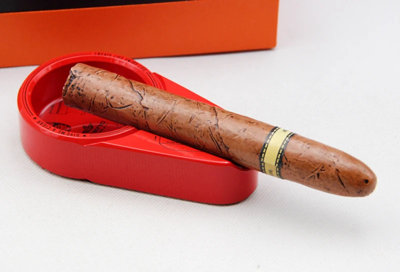Новое поступление JiFENG профессиональный аксессуар для сигар включает зажигалка и пепельница и сигару резак красного цвета сигарный набор для лучших подарков