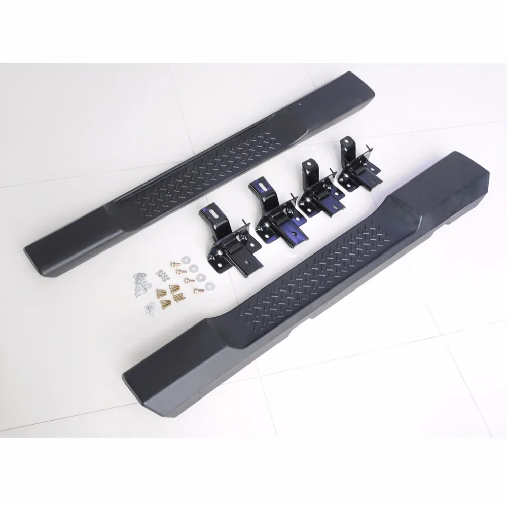 

Pair Side Step Running Boards Nerf Bars For Jeep Wrangler 2 Doors 2007-2016 07 08 09 10 11 12 13 14 15 16 [QP915]