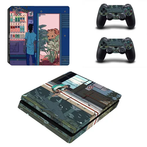 Индивидуальный дизайн Дональд Трамп PS4 тонкий стикер кожи для sony playstation 4 консоль и контроллер наклейка PS4 тонкий стикер винил - Цвет: YSP4S-3014