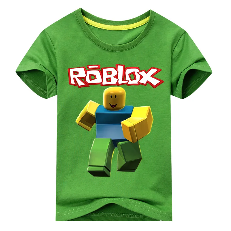 Luckyfridayf 2018 New 3d Roblox Print Summer Short Sleeve Cool Kid S - kids roblox tees tops clothes children 3d games print t shirt clothing for boys girls
