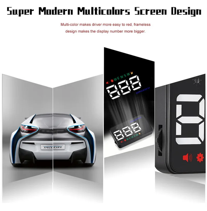 HUD ÷ 3.5 ġ GPS     ӵ  km/h MPH ڵ   ÷ A5