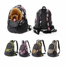 Размер рюкзака для питомца из плотной ткани; Весенняя уличная дорожная сумка маленькая собака сумка, рюкзак дышащая застежка-молния сумка на плече Щенок Кот Сумка