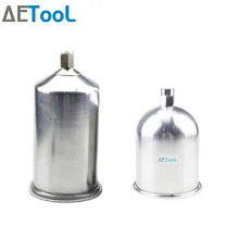 AETool 600 мл/1000 мл нержавеющая сталь пистолет-распылитель горшок контейнер чашка для 1000B 4000B пистолет-распылитель HVLP пистолет-распылитель Gup
