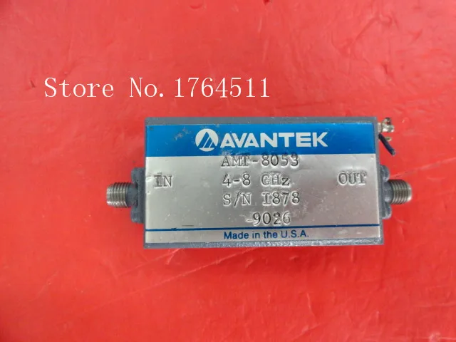

[BELLA] AVANTEK AMT-8053 4-8GHz 12V SMA supply amplifier