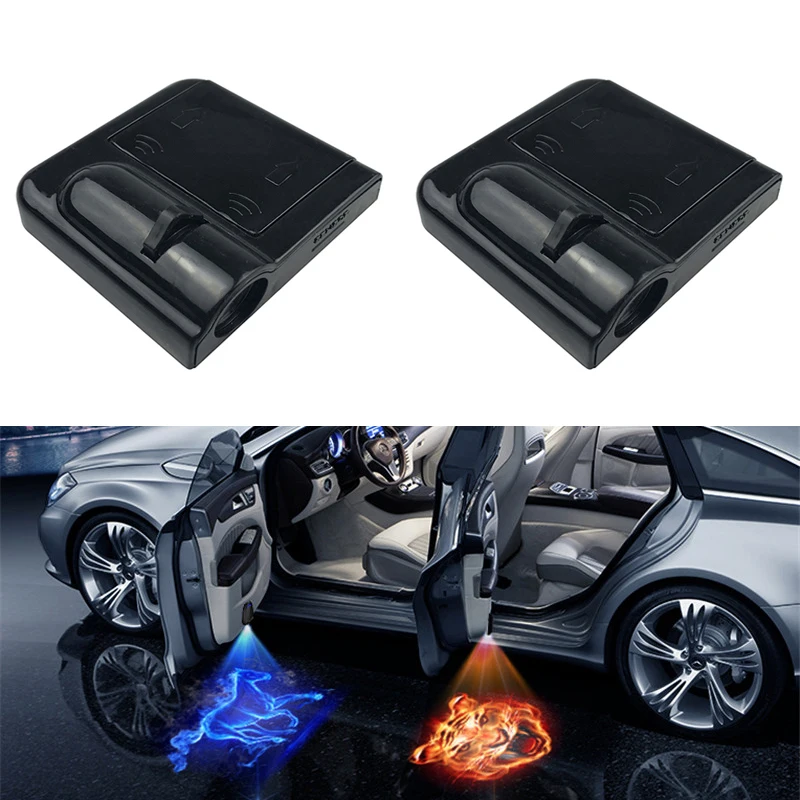 

1 PCS Wireless Led Car Door Welcome Laser Projector Logo Ghost Shadow Lights for Skoda Renault Suzuki Volvo Seat Fiat Peugeot