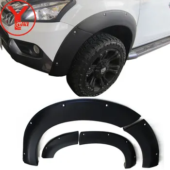 

2013-2016 fender flare For ISUZU MU-X SUV 2014 2015 2016 matte black Mudguards auto parts accessories for isuzu mux 2016 YCSUNZ