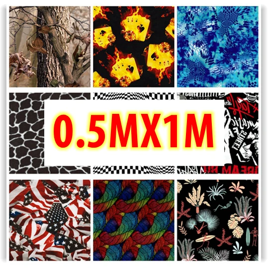 

0.5M*1M Hydrographic Films Water Transfer Printing Films Aqua print Films for Motor/Car Decoration