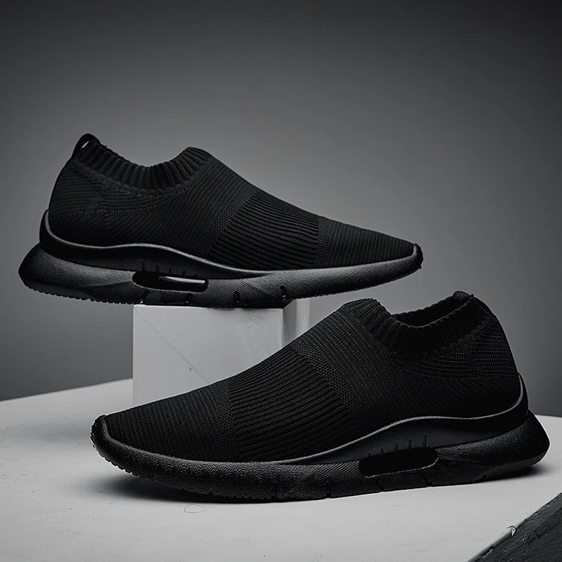 

Mens Casual Socks Shoes Krasovki Men Summer Breathable Sneakers Male Adult Slip on Shoes Chaussure Homme Loafers Shoes Hot Sale