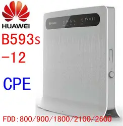 4 г 3 г lte Wi-Fi маршрутизатор разблокирована HUAWEI B593 b593s-12 LTE МИФИ маршрутизатор беспроводной 4 г lte dongle cpe pk b593s-22 e5172 e5776 e5186