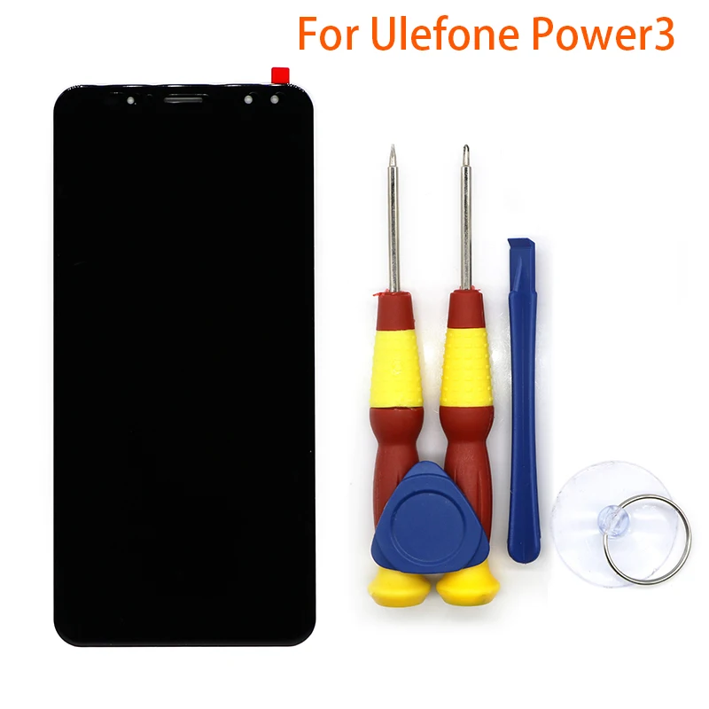 Новый Оригинальный сенсорный ЖК экран для Ulefone Power 3 3S запасные части + инструмент