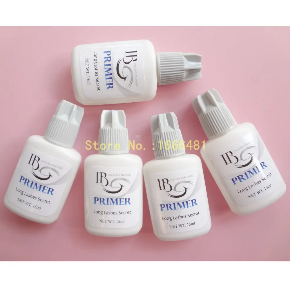 5 Pcs Pestana Extensão Primer Utilizado Nas Raízes de Cílios Postiços Maquiagem Cola para Cílios Mais Forte Manter os Cílios Ficar Mais Tempo