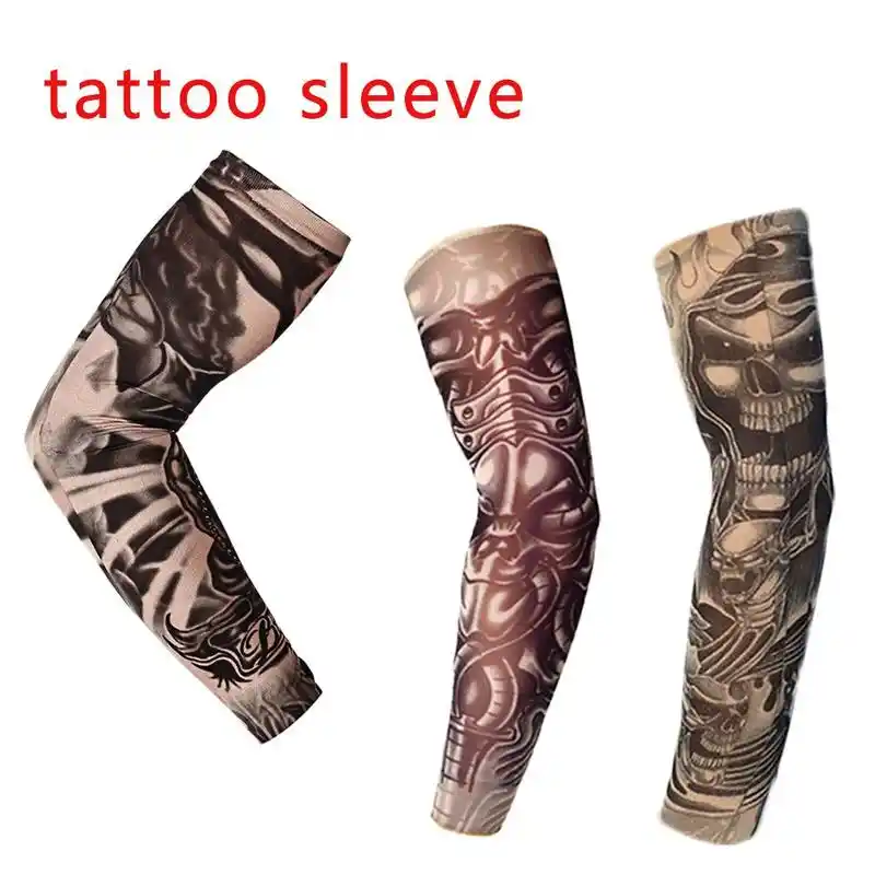 Environ 47cm Tatouage Manches Bras Plus Chaud 3 Couleurs