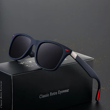 BRAND Classic Polarized Sunglasses Men Women Driving Square Frame Sun Glasses For Men Fashion Male Goggle UV400 Gafas De Sol 2 item image