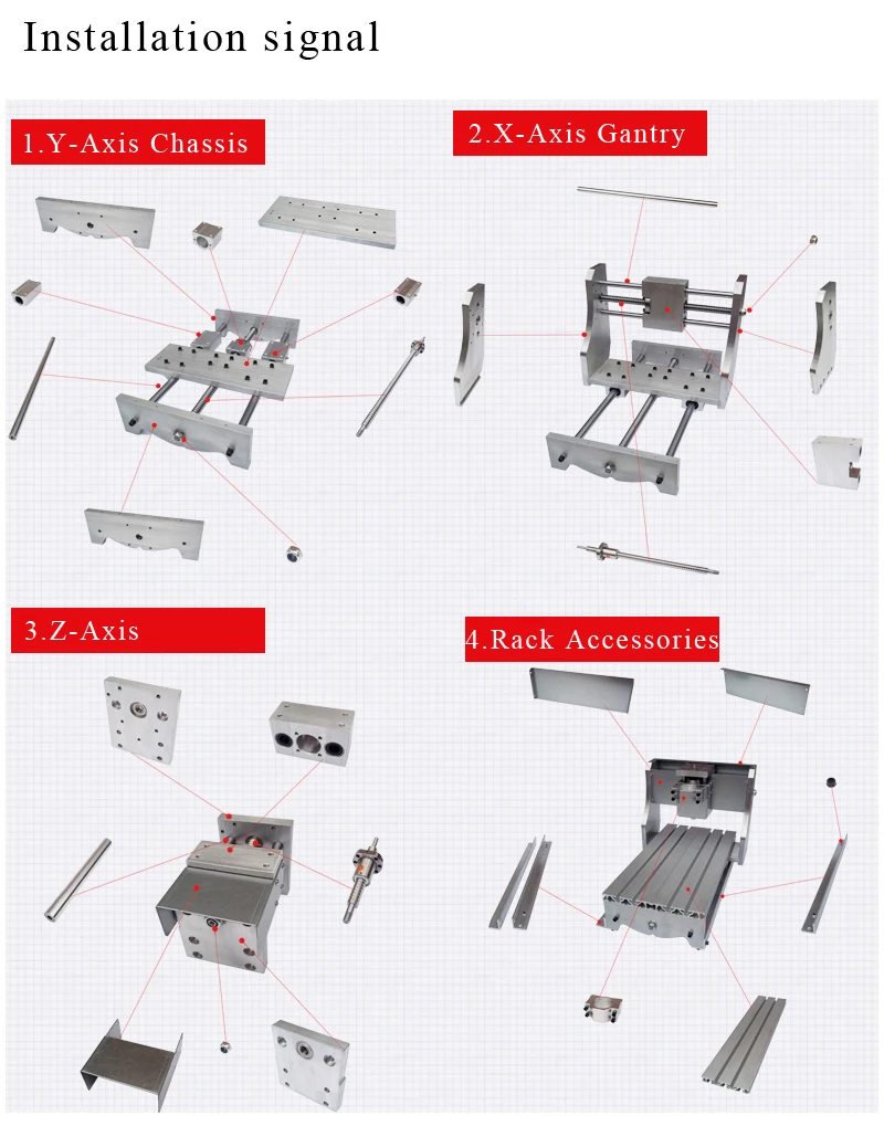 Мини CNC рама 6040 граверный фрезерный станок для DIY CNC маршрутизатор