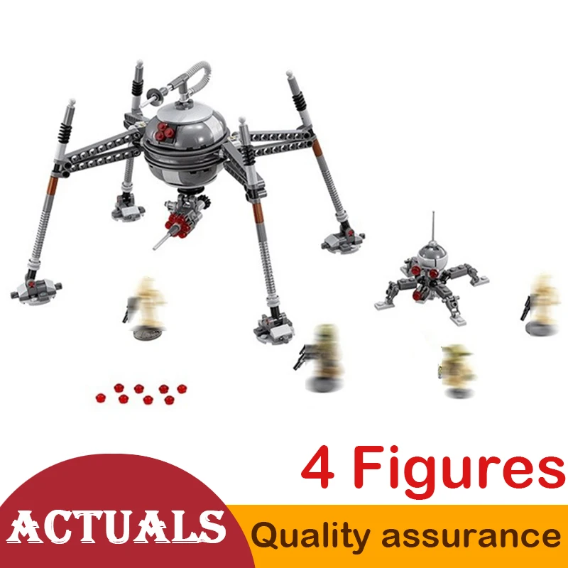 

05025 Star Plan Homing Spider Droid Robot Building Blocks Figures Model Bricks Boy Toys for Compatible legoed 75142 Set