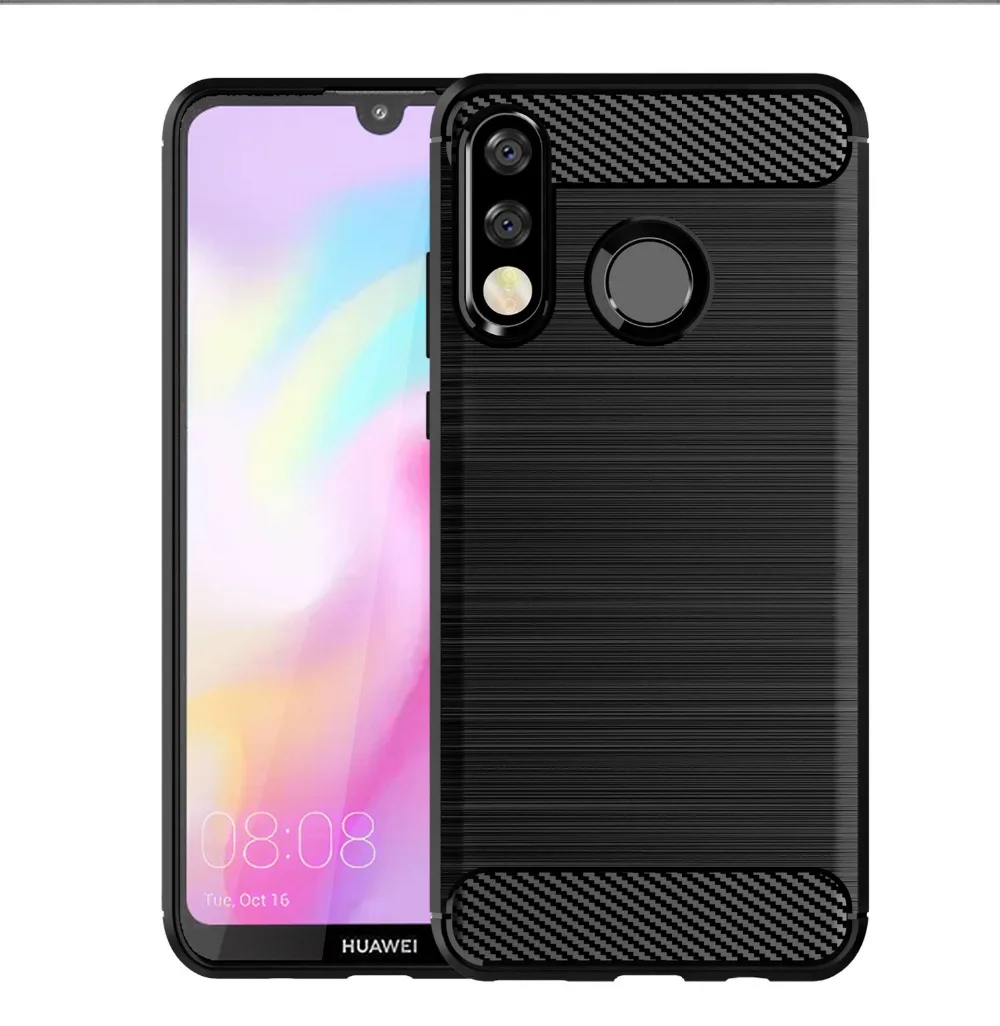 best iphone 11 Pro Max case מוברש מקרה עבור Huawei P40 Lite E P30 P חכם בתוספת Z 2019 2021 Mate 30 20 פרו 10 P10 p20 P30Lite פחמן סיבי מקרה כיסוי cute iphone 11 Pro Max cases