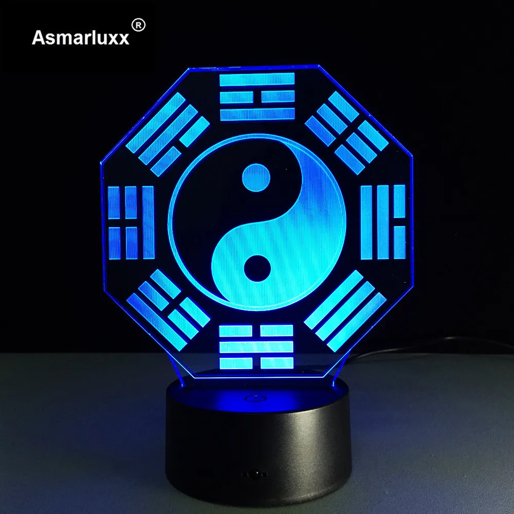 Asmarluxx 3d led lamp9002