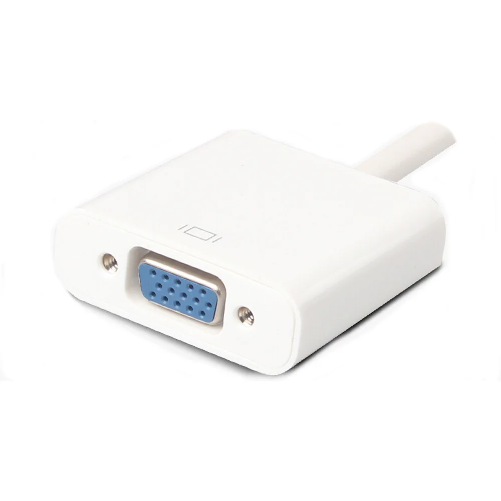 VGA-F to DP-M White  (3)