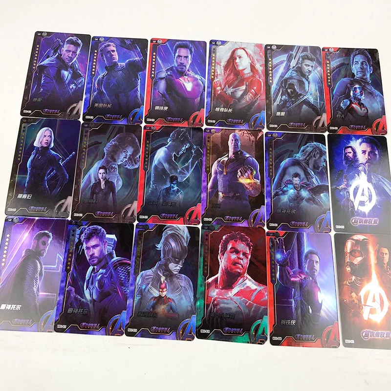Avengers Card Cards Peripheral Weapons Hand Man Wei Rare SSR Card Full Character Collection