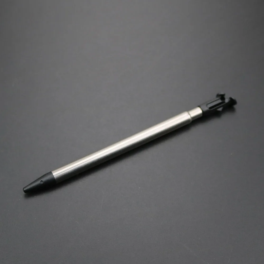TingDong 2PCS Portable Game Touch Pen Retractable 2 in 1 Mini Metal Stylus Touch Screen Pen for New Nintend 3DS LL/XL Console