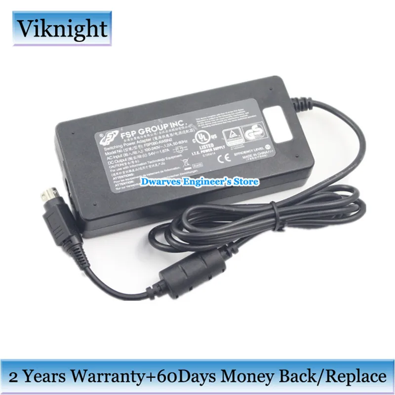 Genuine FSP Group FSP090-AWBN2 54V 1.67A Adapter For ZYXEL SG-300-10PP GS1900-8HP 8-PORT POE SMART SWITCH Charger | Компьютеры и офис