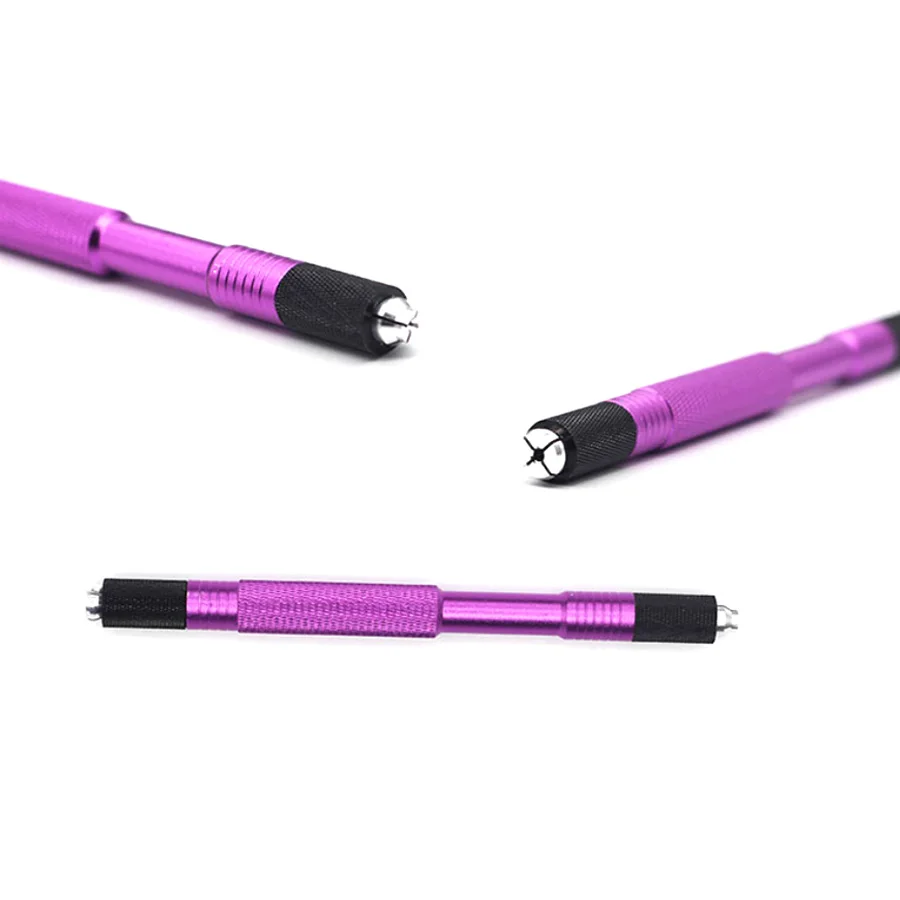 

Tattoo Manual Pen Microblading for Permanent Makeup for Eyebrow Lip Double Headed Embroidery Pen for Tattooing
